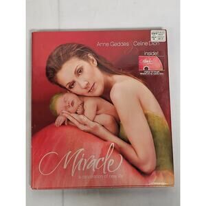 Miracle - Celine Dion & Anne Geddes - HCDJ Book with Dvd Cd Enclosed